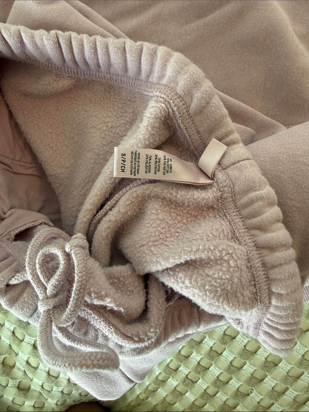 Skims cotton fleece hoodie jogger set - Picture 3 of 5